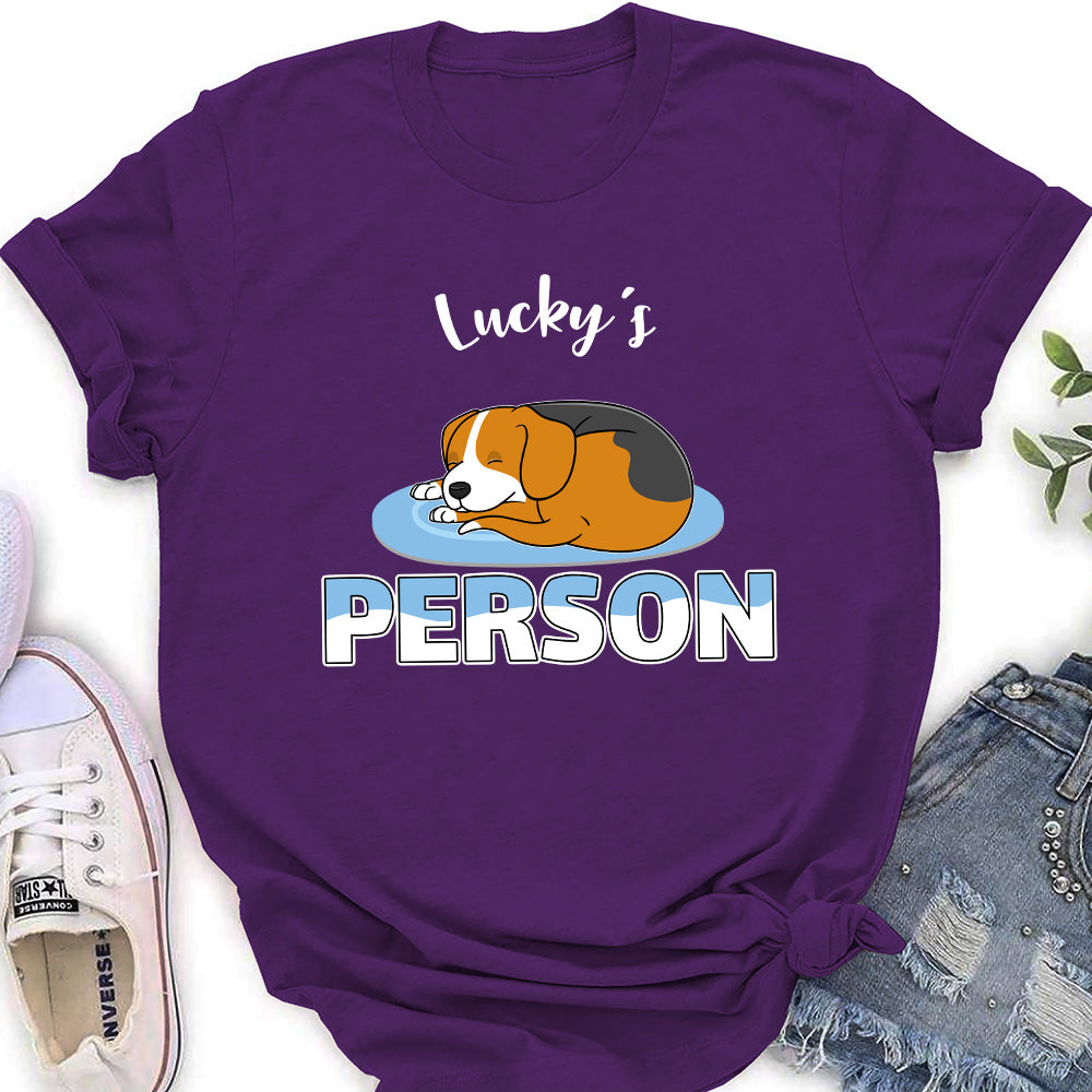 Person Of Fur Kids - Personalized Custom Women's T-shirt