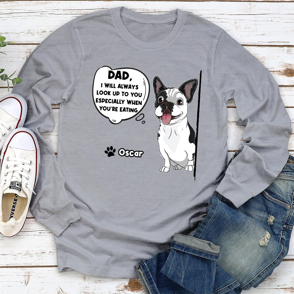 To My Human- Personalized Custom Long Sleeve T-shirt