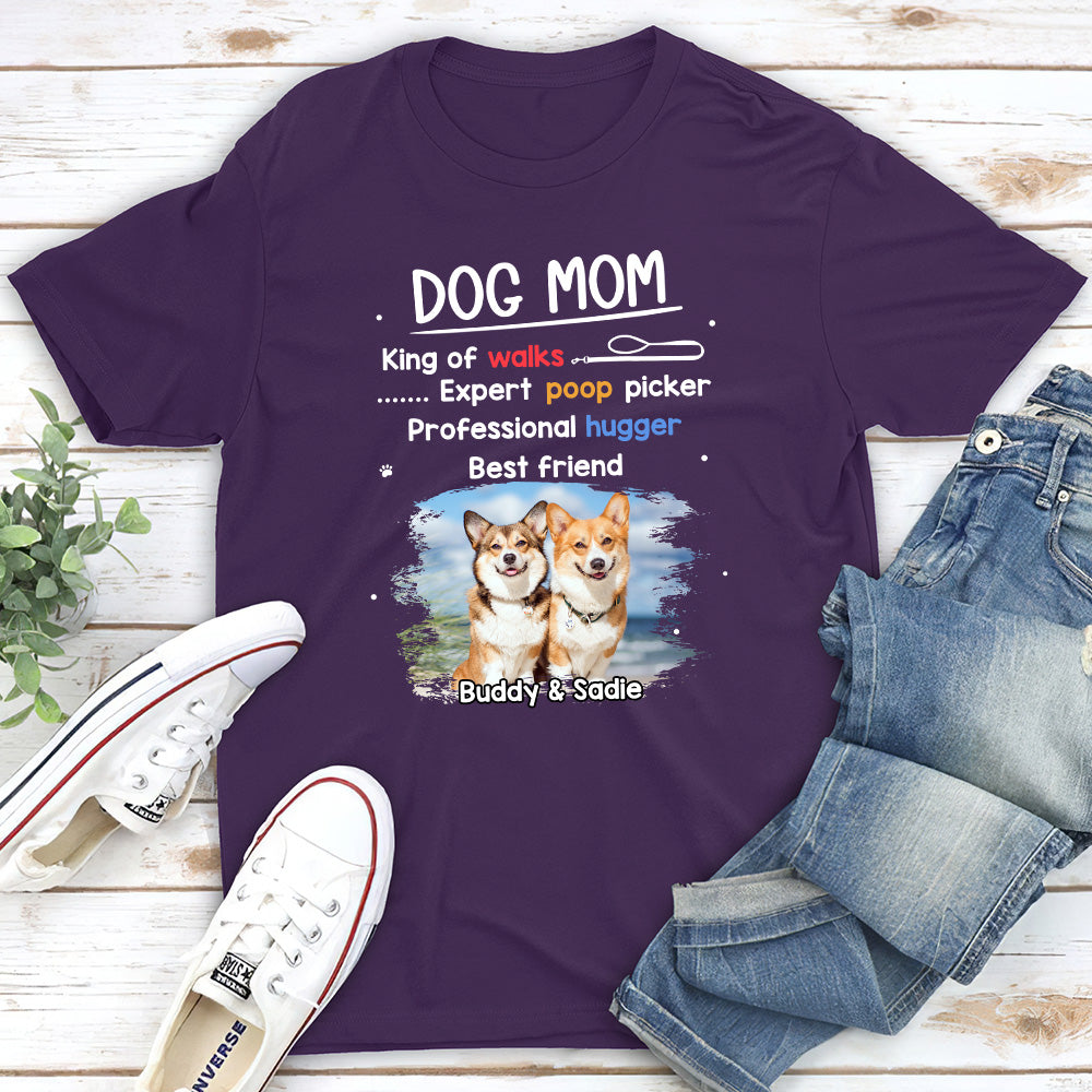 Dog Dad Is - Personalized Custom Unisex T-shirt
