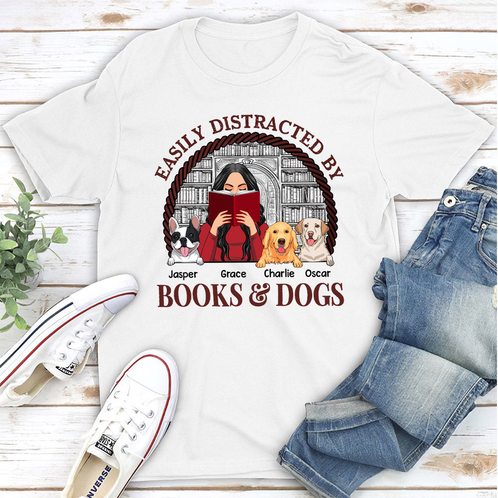 Easily Distracted - Personalized Custom Unisex T-shirt