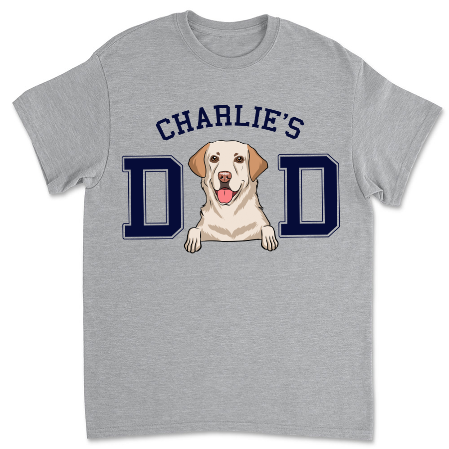Dog Mom/Dad Basic 2 - Personalized Custom Unisex T-shirt