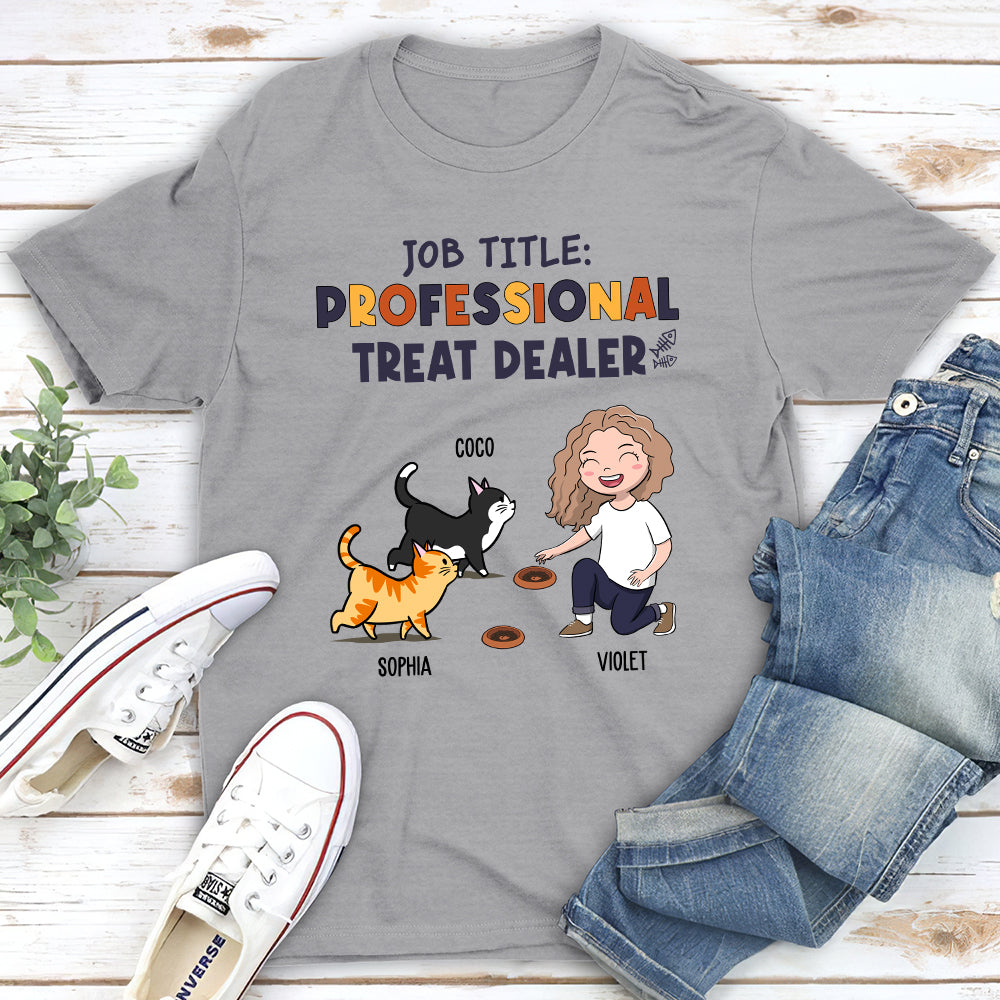 Professional Treat Dealer - Personalized Custom Unisex T-shirt