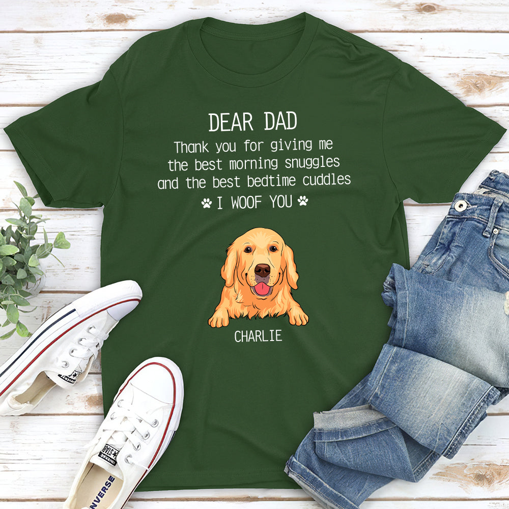 Snuggles and Cuddles - Personalized Custom Unisex T-shirt
