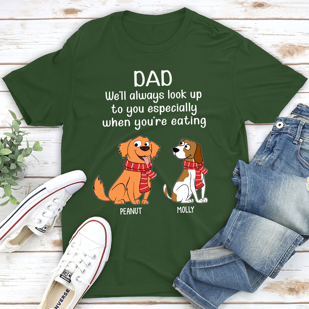 When You're Eating - Personalized Custom Unisex T-shirt