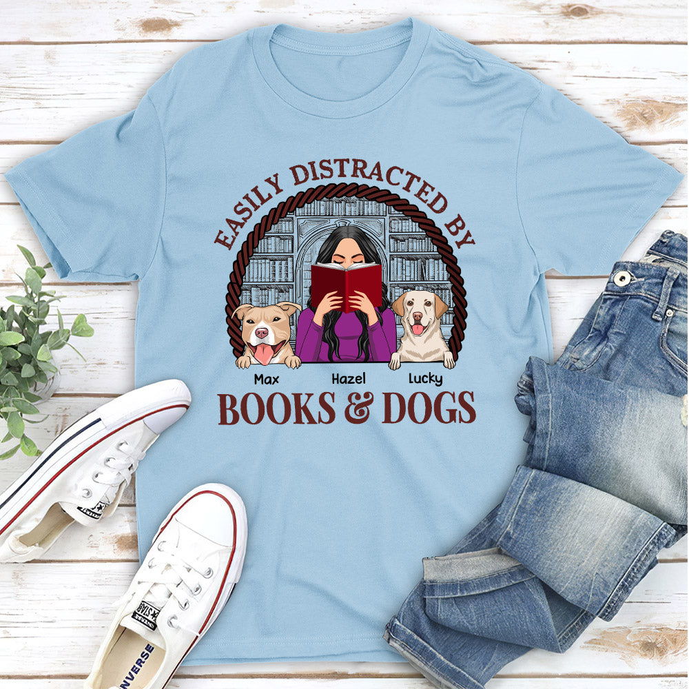 Easily Distracted - Personalized Custom Unisex T-shirt