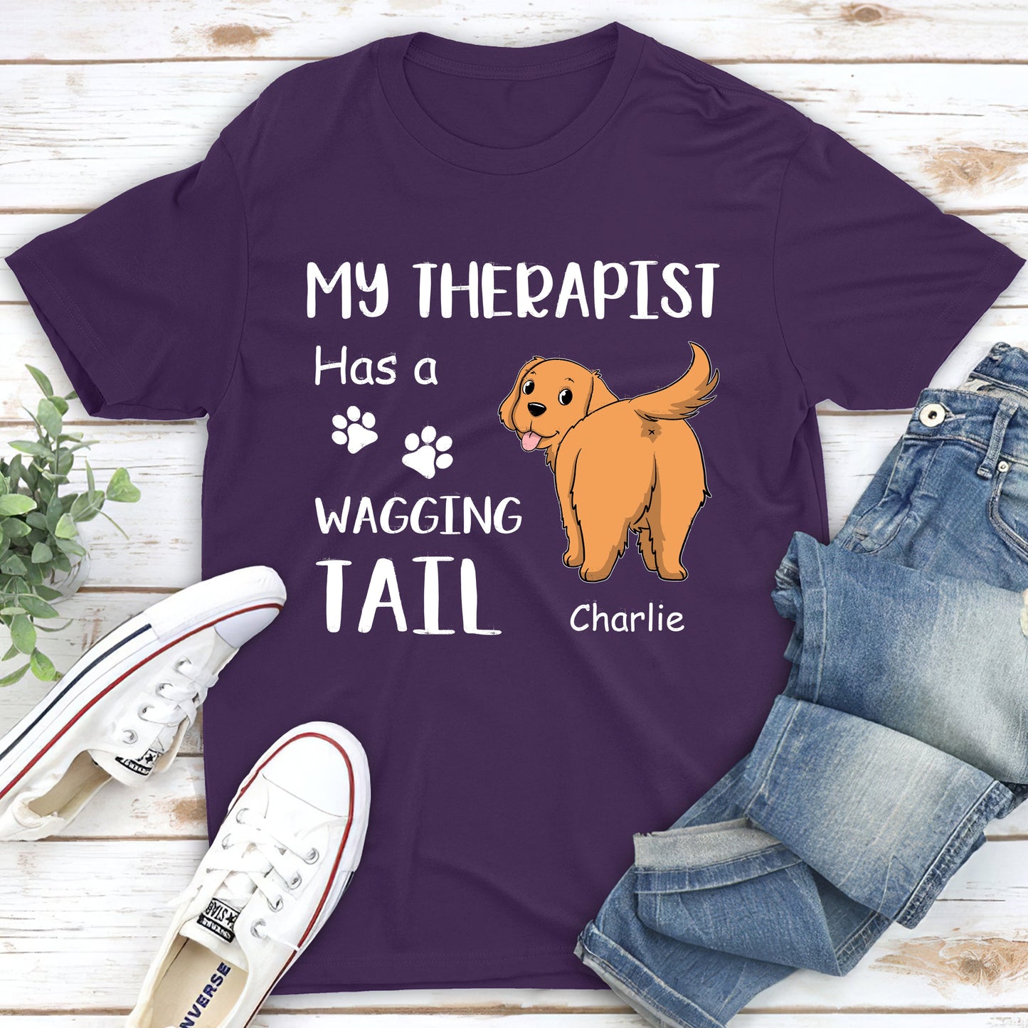 My Therapist - Personalized Custom Unisex T-shirt