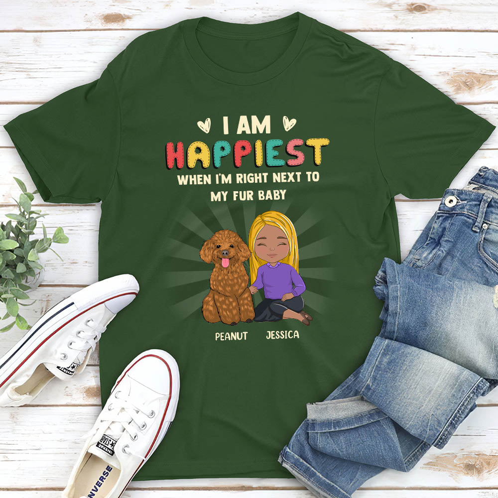 With My Fur Baby - Personalized Custom Unisex T-shirt
