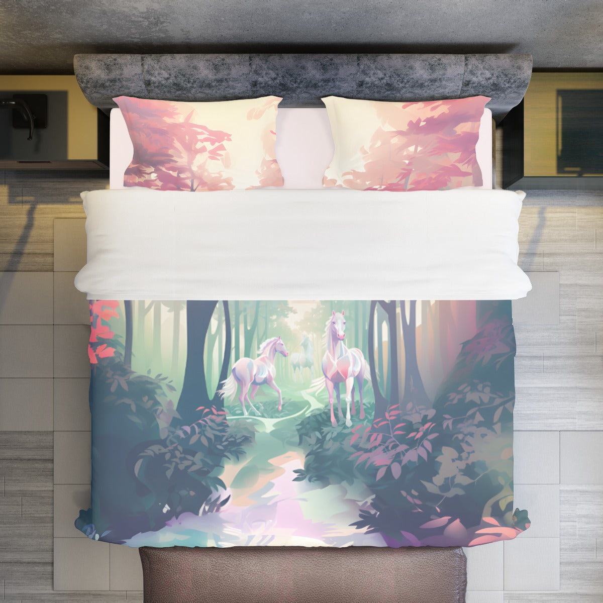 Duvet Set - Pink Forest
