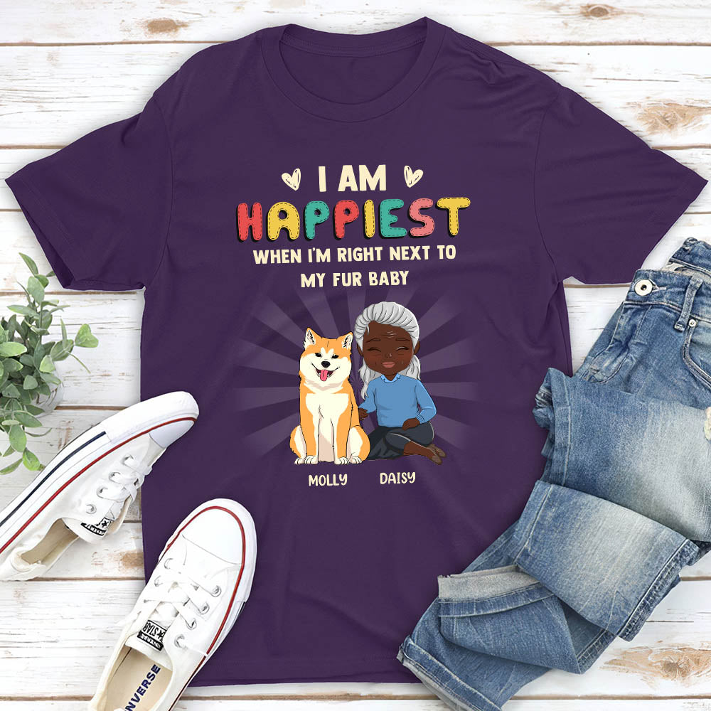 With My Fur Baby - Personalized Custom Unisex T-shirt