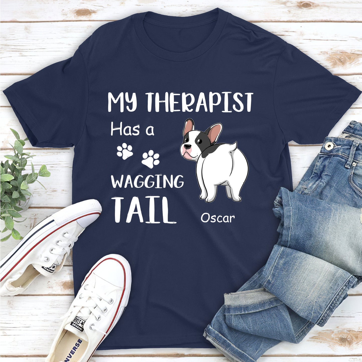 My Therapist - Personalized Custom Unisex T-shirt