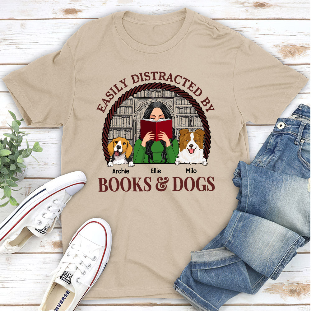Easily Distracted - Personalized Custom Unisex T-shirt