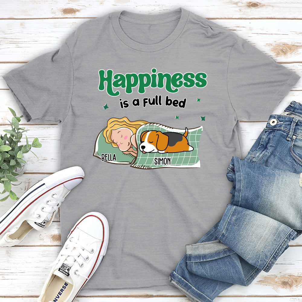 Happiness Is - Personalized Custom Unisex T-Shirt