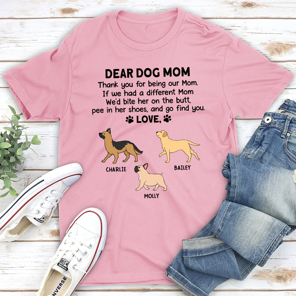 Thank You My Mom - Personalized Custom Unisex T-shirt