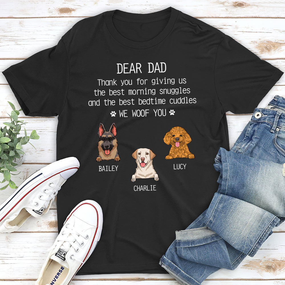 Snuggles and Cuddles - Personalized Custom Unisex T-shirt