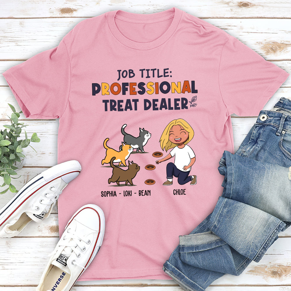 Professional Treat Dealer - Personalized Custom Unisex T-shirt