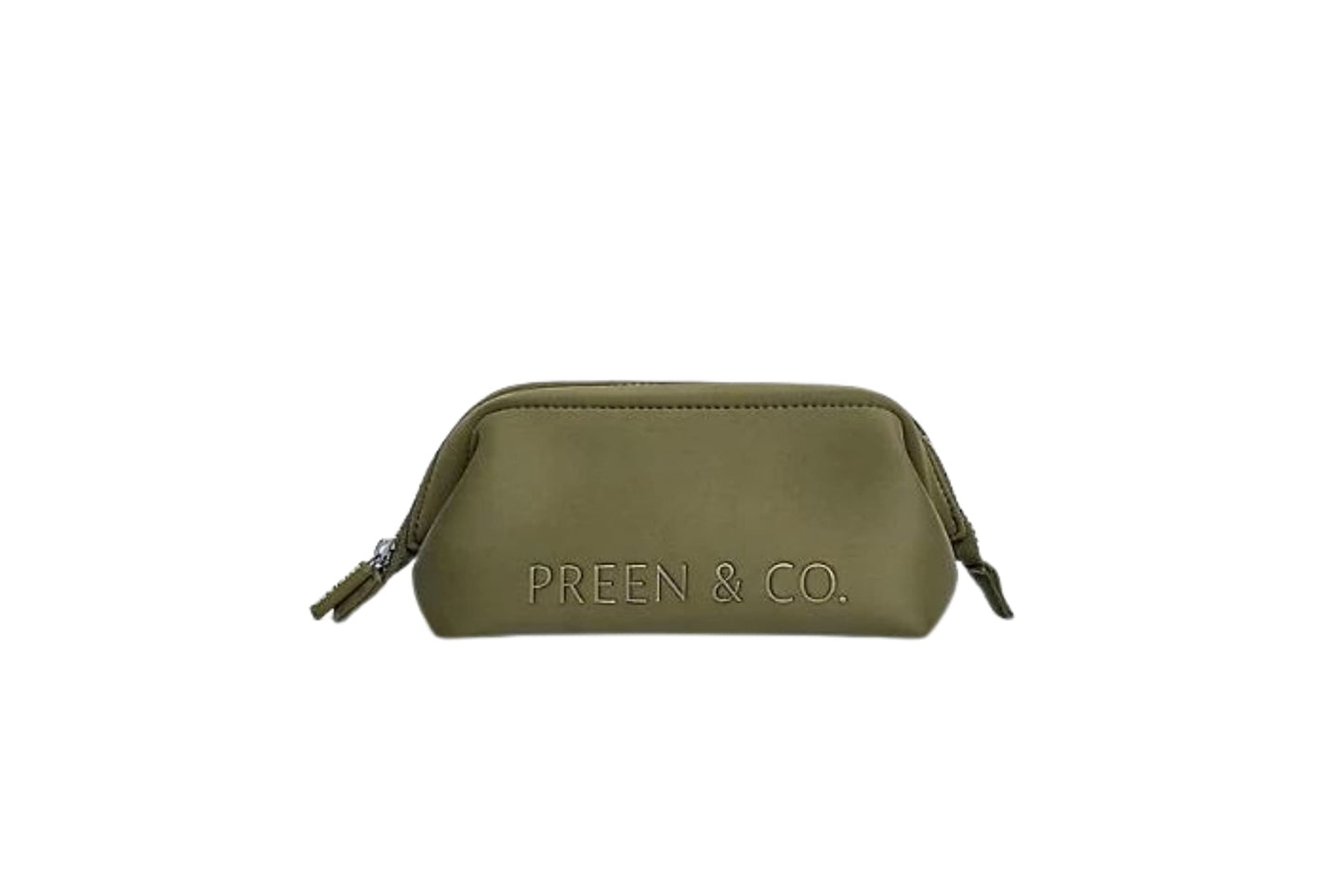 Heat & Cold Protective Beauty, Make up, Cosmetic and Skincare Case. Protect products from melting, spoiling and expiring when traveling to hot or cold climate. (Khaki (green))