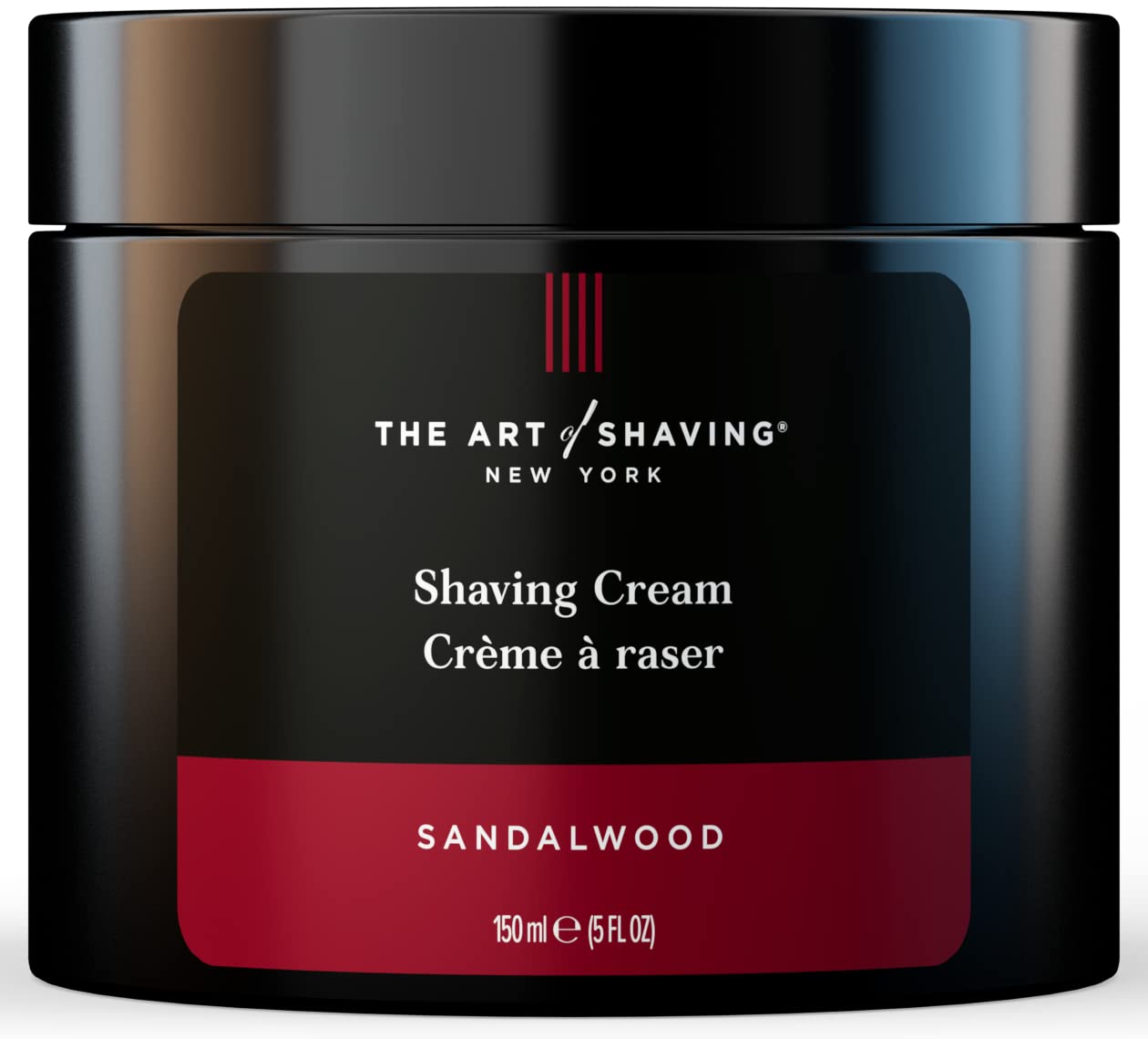 The Art of Shaving Sandalwood Shaving Cream for Men – Protects Against Irritation and Razor Burn – Hydrates and Nourishes Dry Skin – Clinically Tested for Sensitive Skin – 5 oz