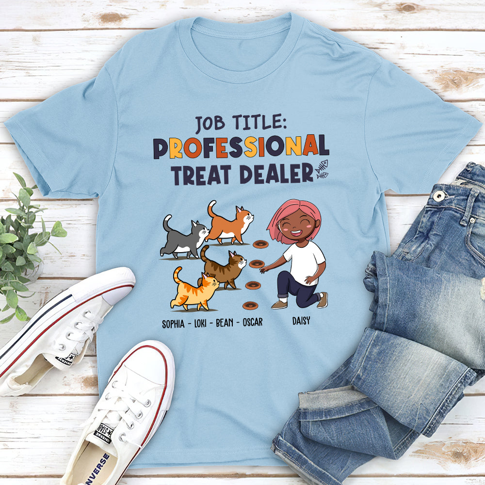 Professional Treat Dealer - Personalized Custom Unisex T-shirt