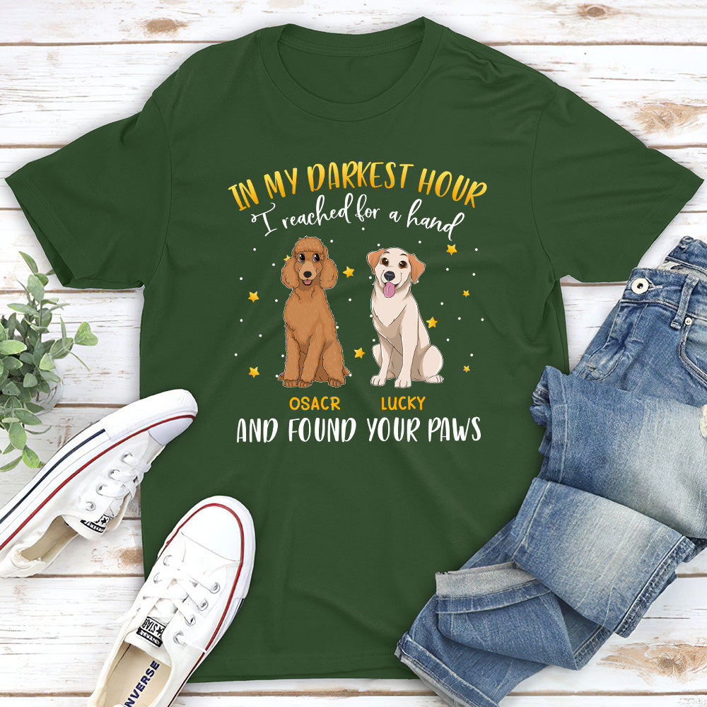 Reach For A Paw - Personalized Custom Unisex T-shirt
