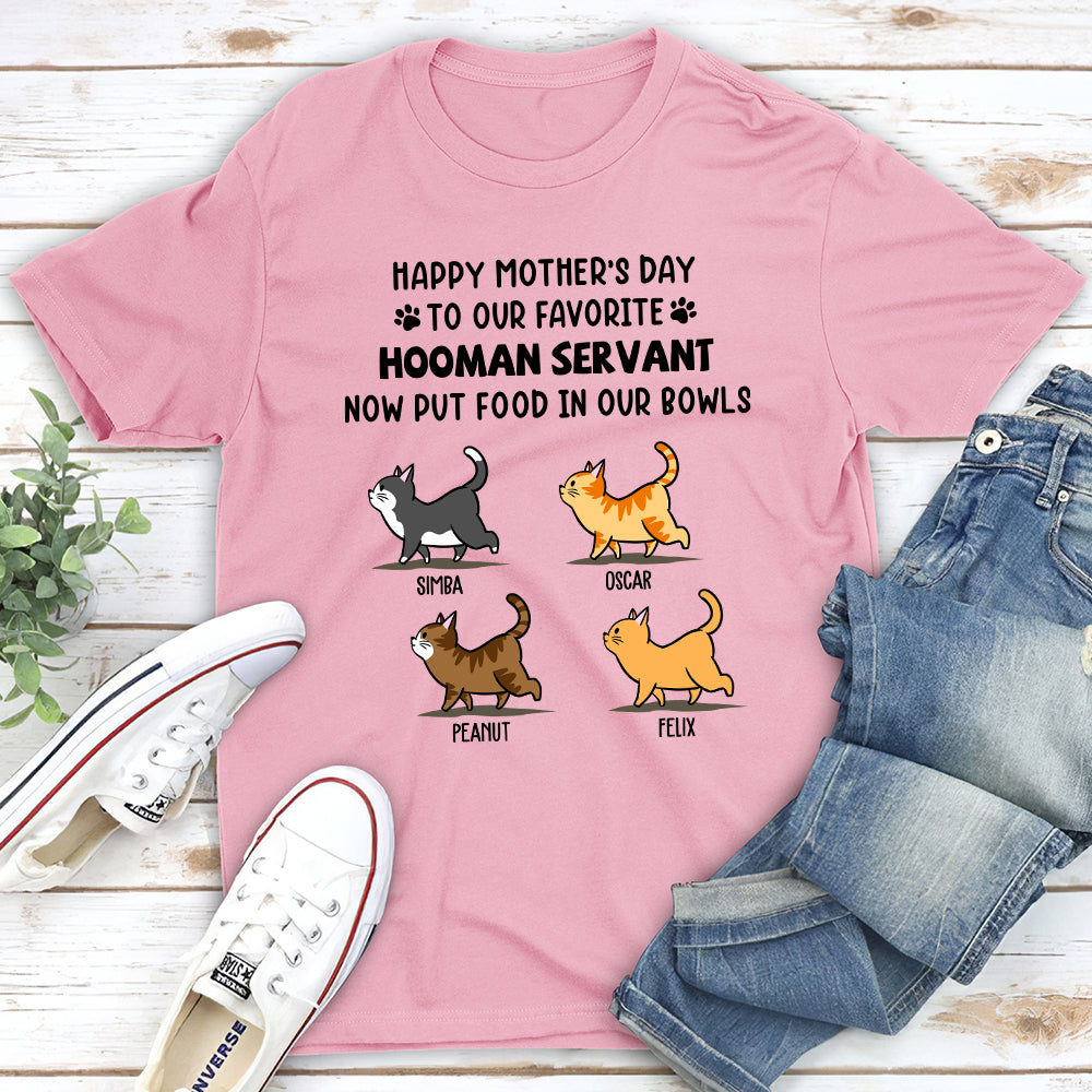 Favorite Hooman Servant - Personalized Custom Unisex T-shirt