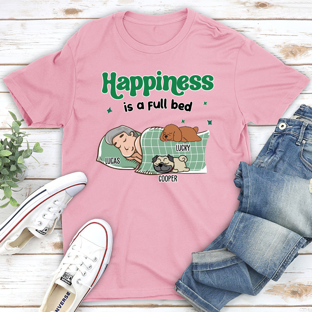 Happiness Is - Personalized Custom Unisex T-Shirt
