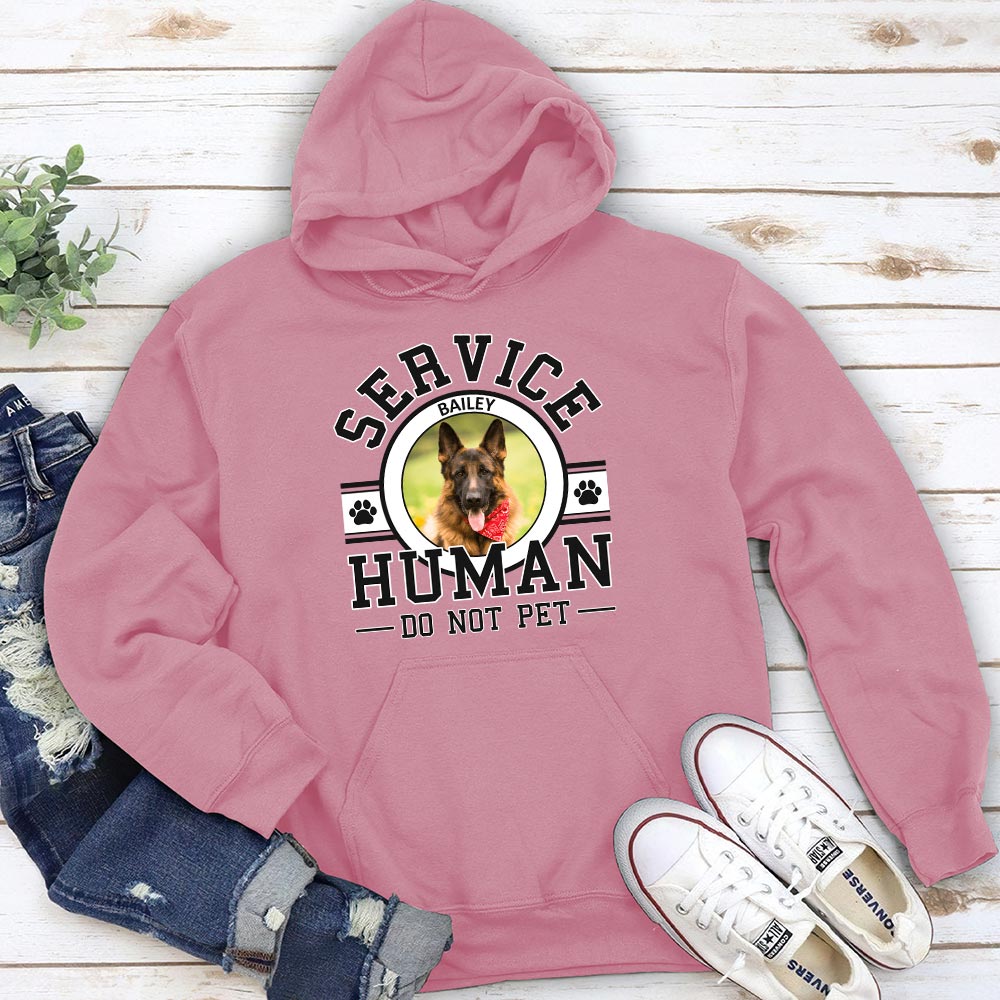 Service Human Photo - Personalized Custom Hoodie