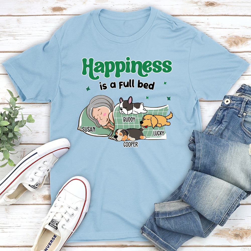 Happiness Is - Personalized Custom Unisex T-Shirt
