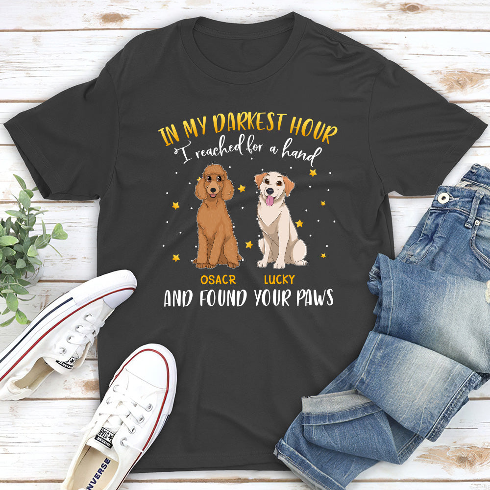 Reach For A Paw - Personalized Custom Unisex T-shirt