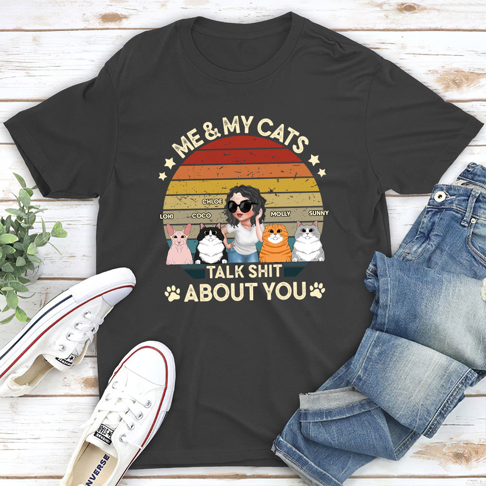 Talk Shit About You - Personalized Custom Unisex T-shirt