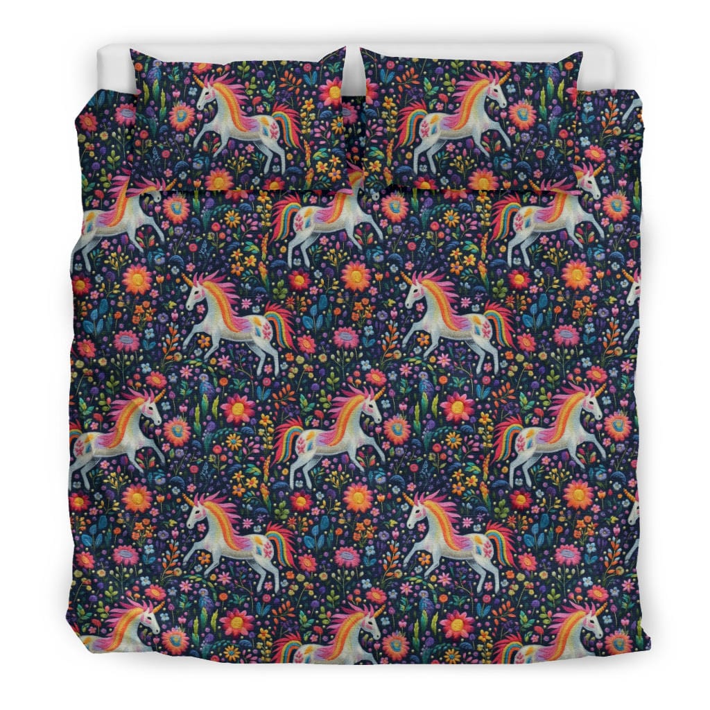 Rainbow Unicorns Quilt, Doona & Duvet Covers
