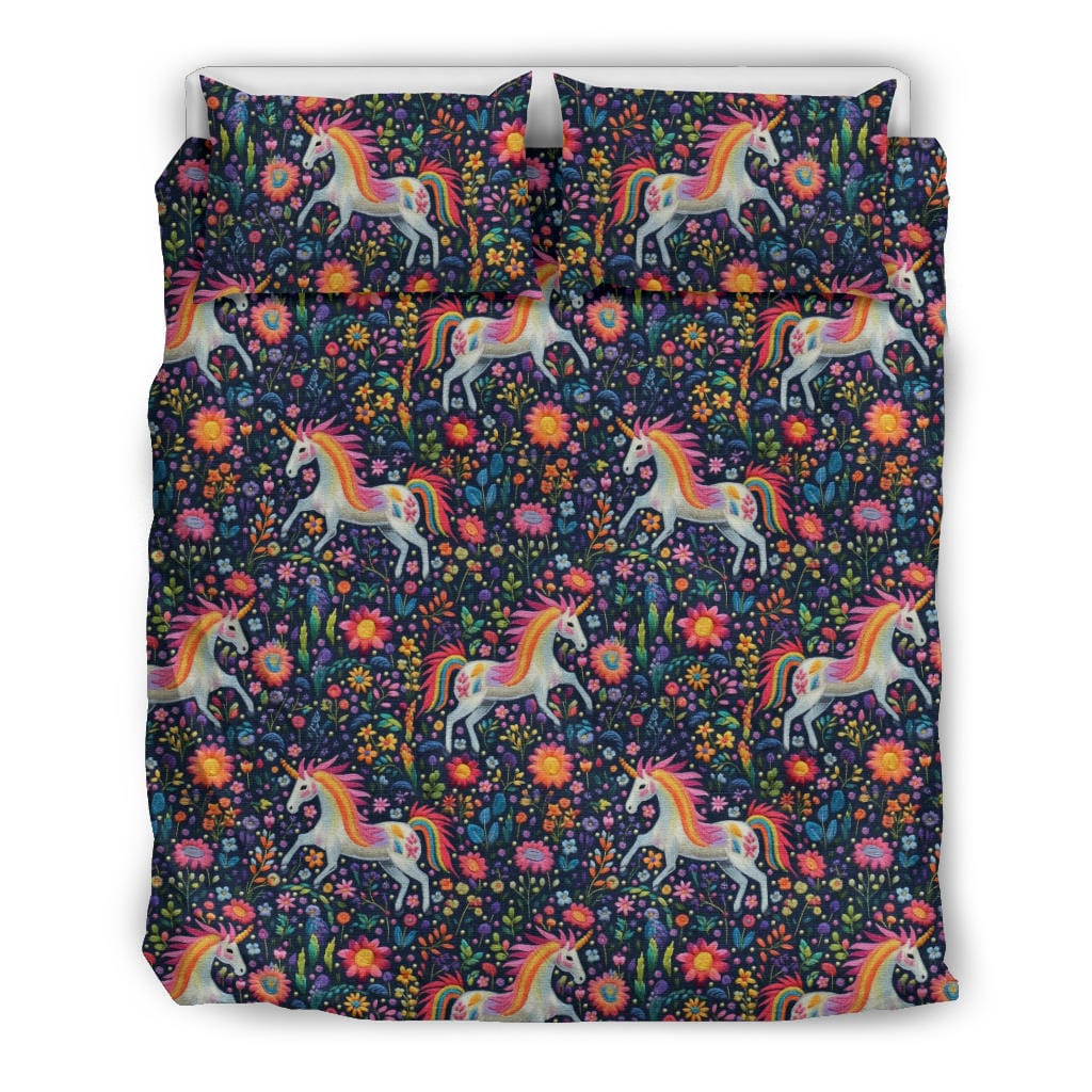 Rainbow Unicorns Quilt, Doona & Duvet Covers