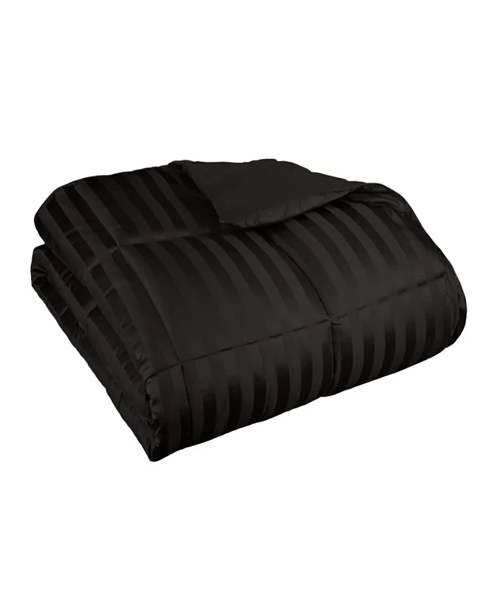 Classic All Season Reversible Blanket - Black