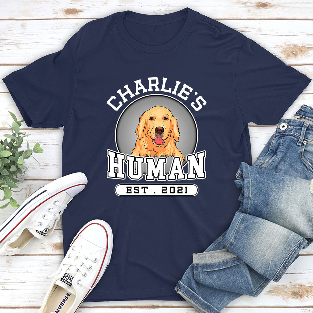 Dog Person Title - Personalized Custom Unisex T-Shirt
