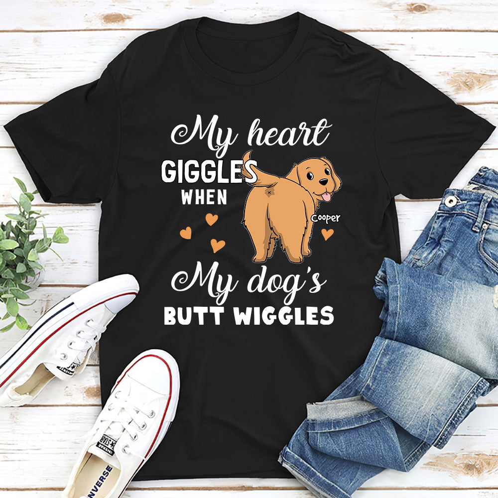 Heart Giggles - Personalized Custom Unisex T-shirt
