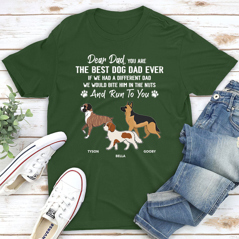 Dad You Are The Best - Personalized Custom Unisex T-shirt