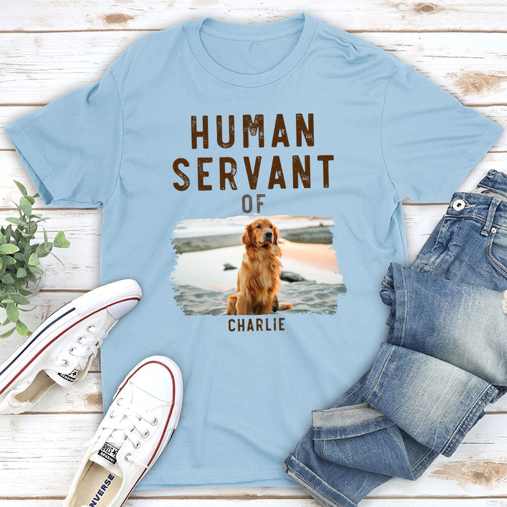 The Human Servant - Personalized Custom Premium T-shirt