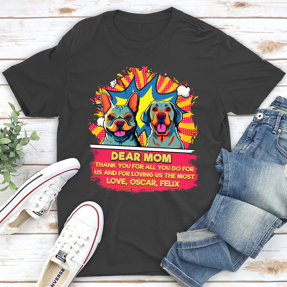 For Loving Me Most - Personalized Custom Unisex T-shirt