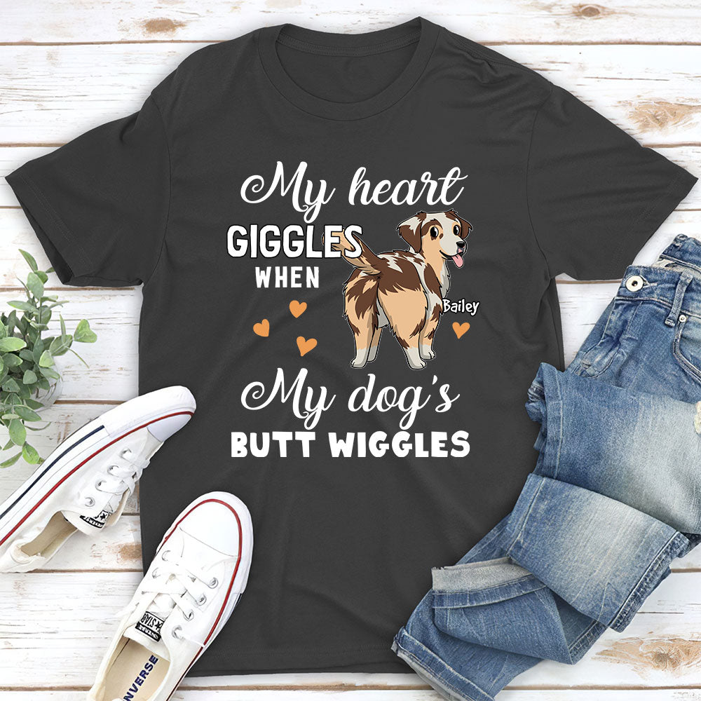 Heart Giggles - Personalized Custom Unisex T-shirt
