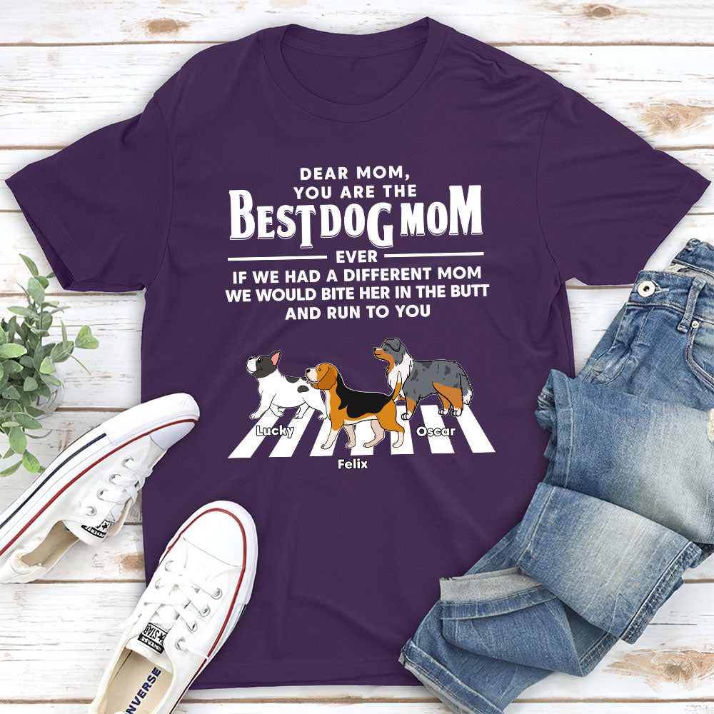 Dogs Run To You - Personalized Custom Unisex T-shirt