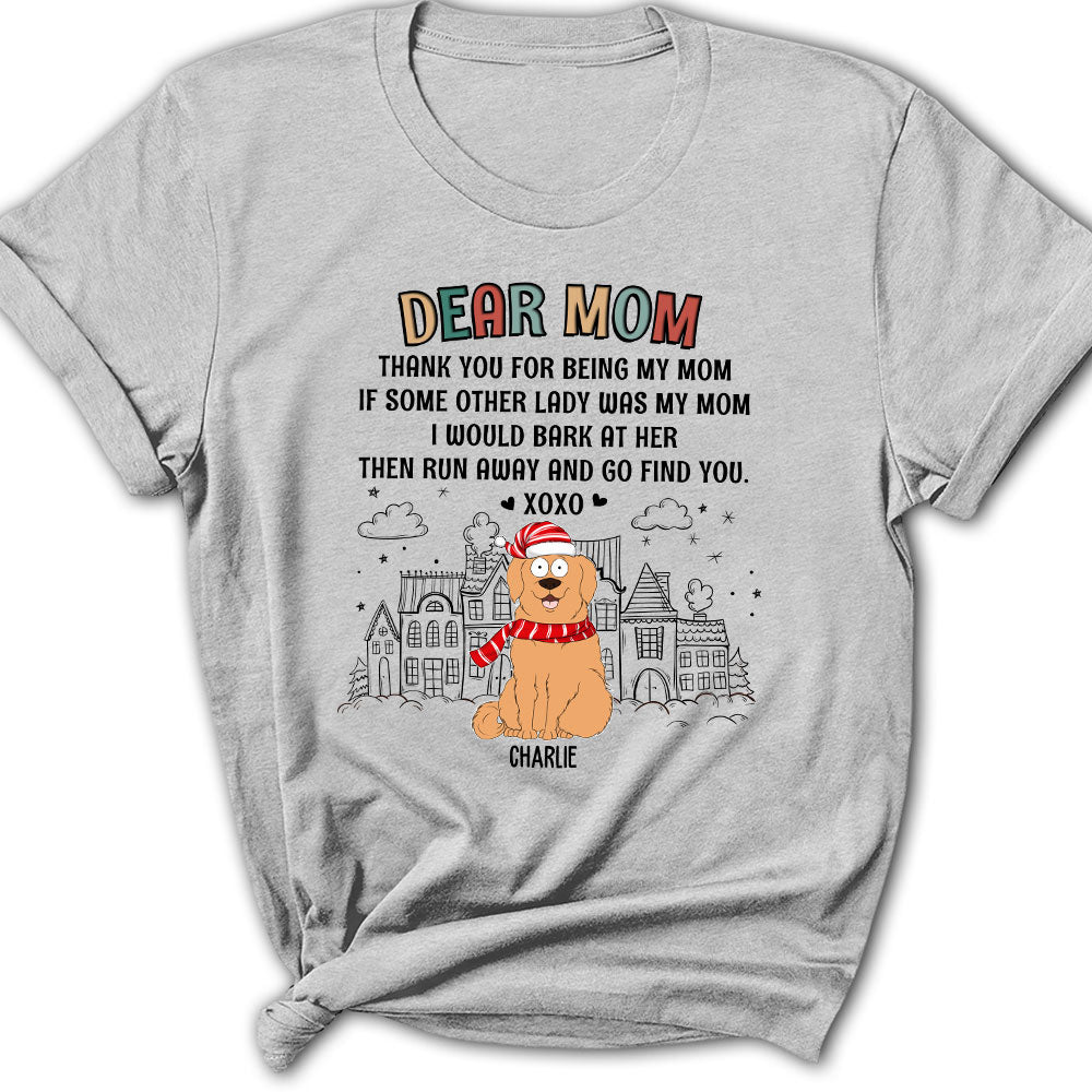 Dear Dad XOXO - Personalized Custom Women's T-shirt