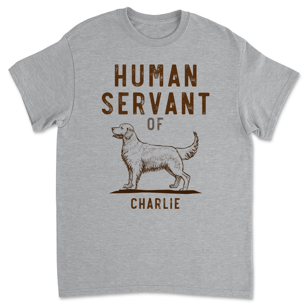 The Human Servant - Personalized Custom Premium T-shirt