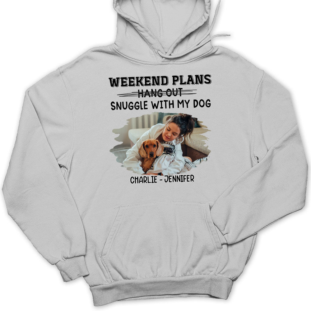 Hang Out Or Snuggle Photo - Personalized Custom Hoodie
