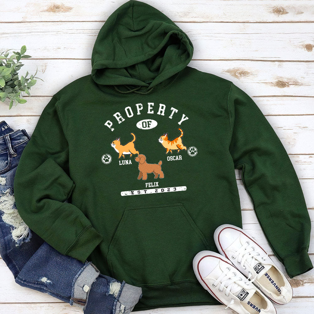 Pet Property - Personalized Custom Hoodie