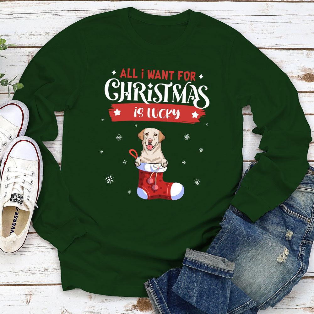 Christmas Wishlist - Personalized Custom Long Sleeve