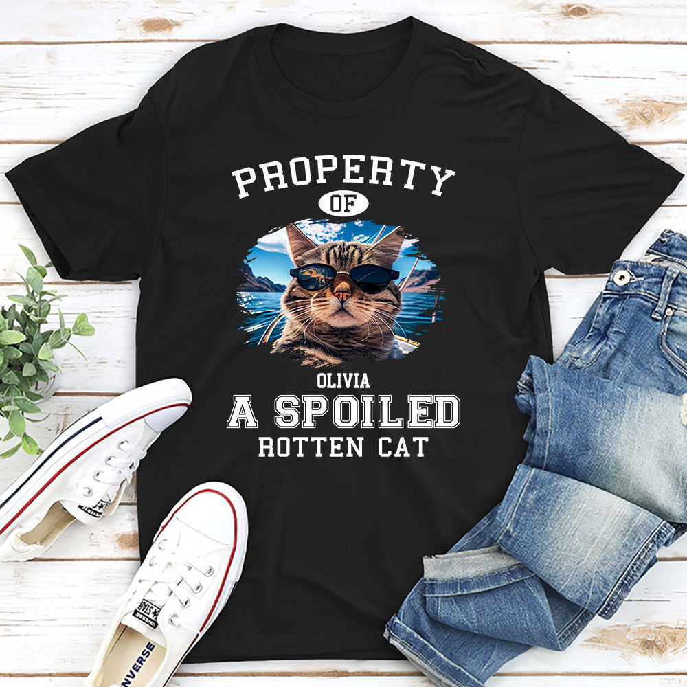 Property Of Rotten Cats - Personalized Custom Premium T-shirt