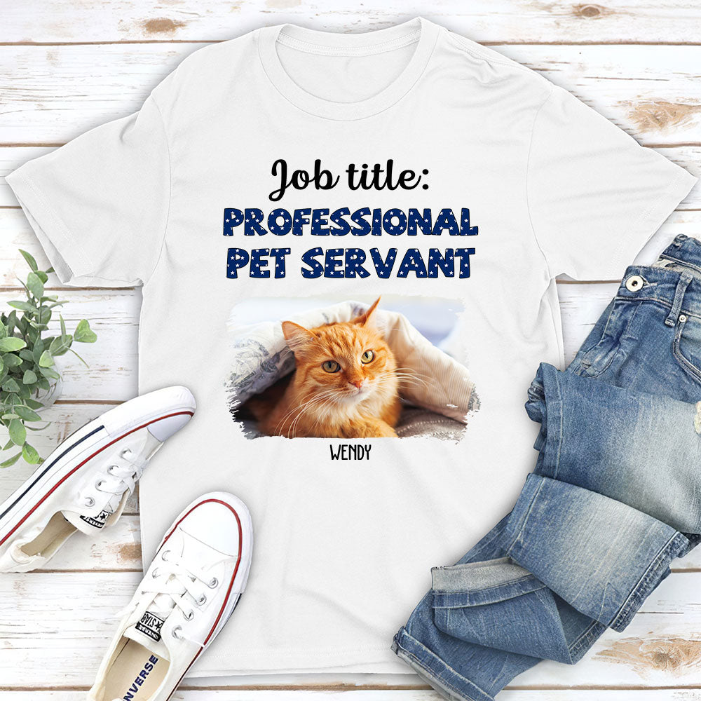 Professional Pet Servant - Personalized Custom Unisex T-shirt
