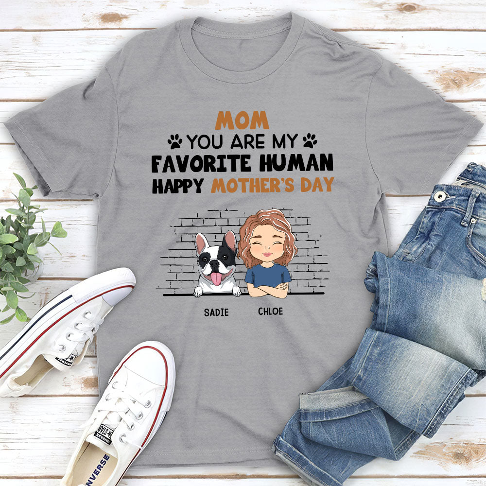 Our Favorite Human - Personalized Custom Unisex T-shirt