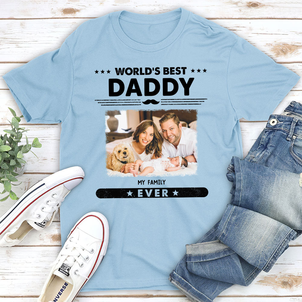 Custom Grandpa Title - Personalized Custom Premium T-shirt