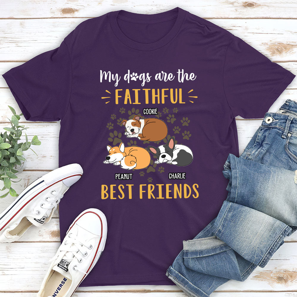 Dog Is Best Friend - Personalized Custom Premium T-shirt