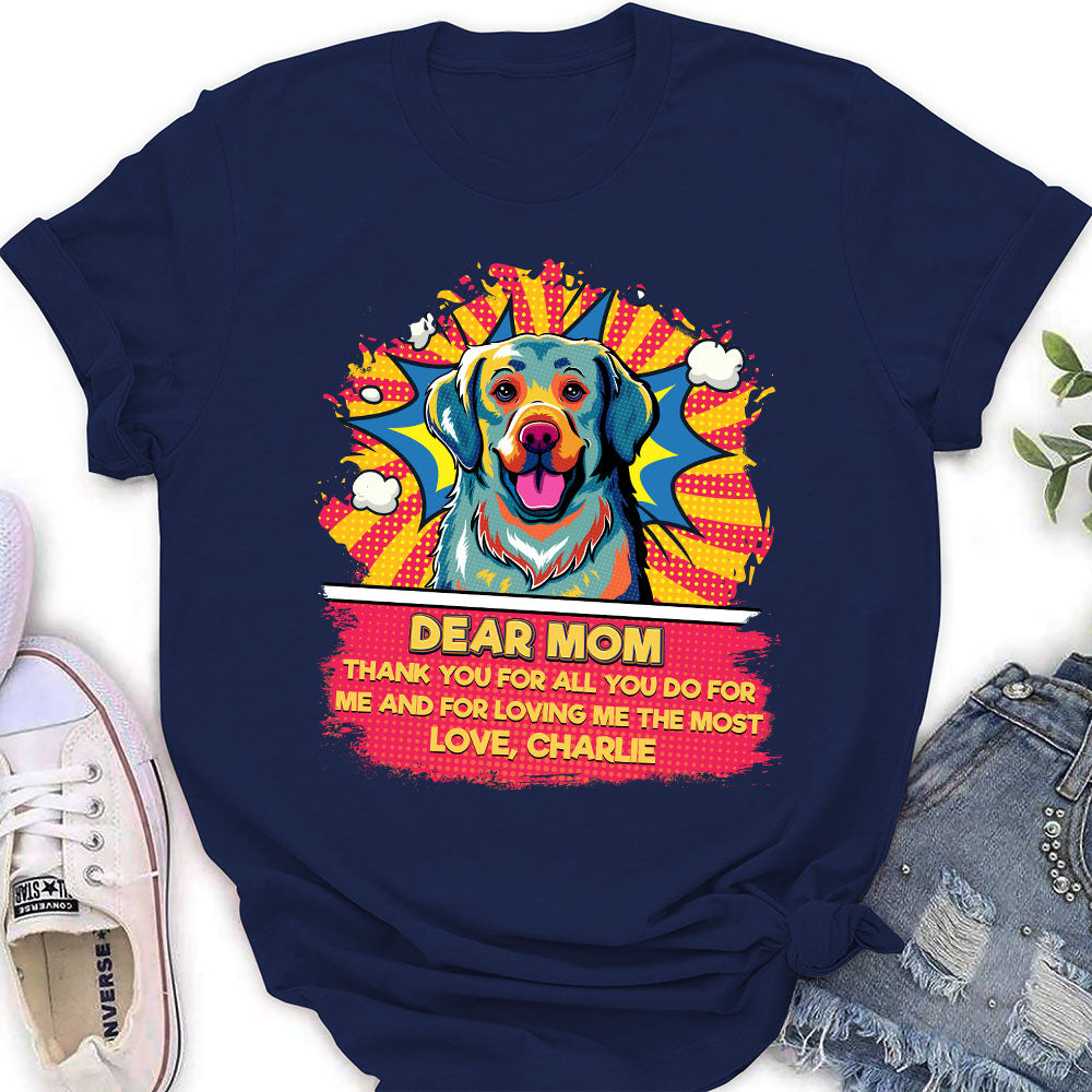 For Loving Me Most - Personalized Custom Women's T-shirt